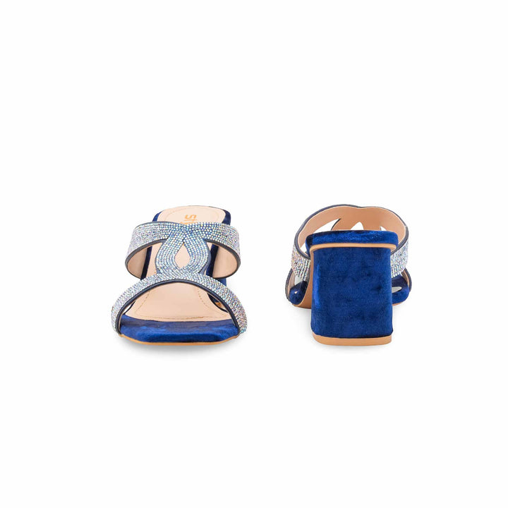 Blue Fancy Slipper For Women FN7980
