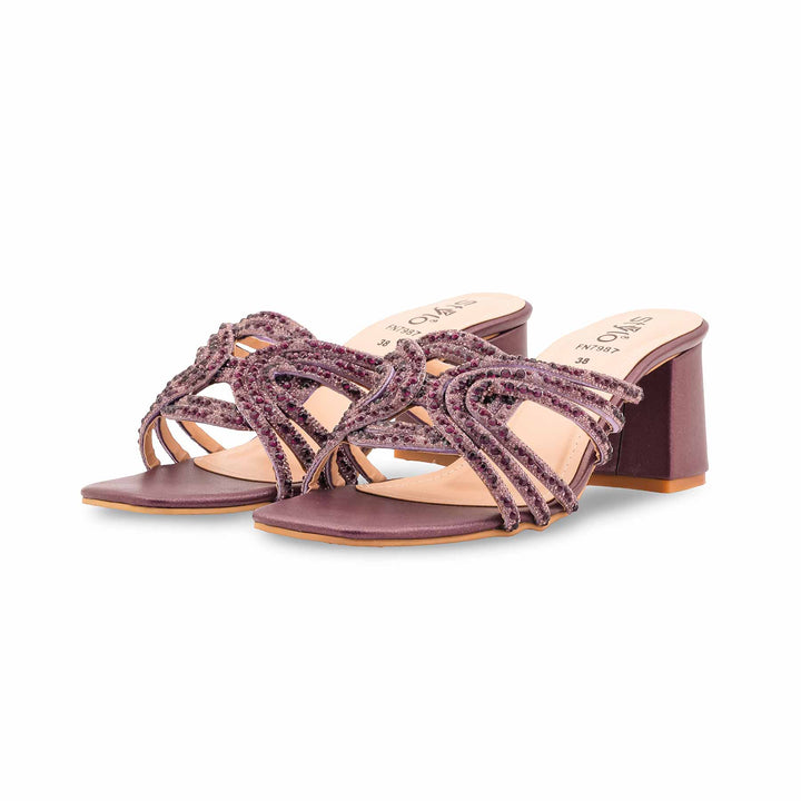 Purple Fancy Slipper For Ladies FN7987