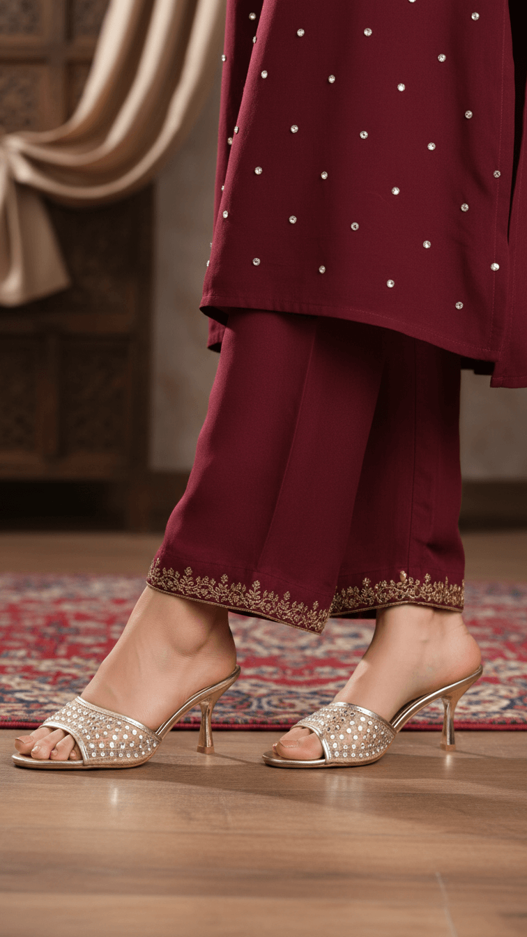 Golden Fancy Women Slipper FN8021