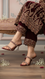 Maroon Fancy Slipper For Ladies FN8066