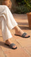 Black Fancy Slipper For Ladies FN8083