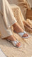 Silver Fancy Women Chappal FN8102