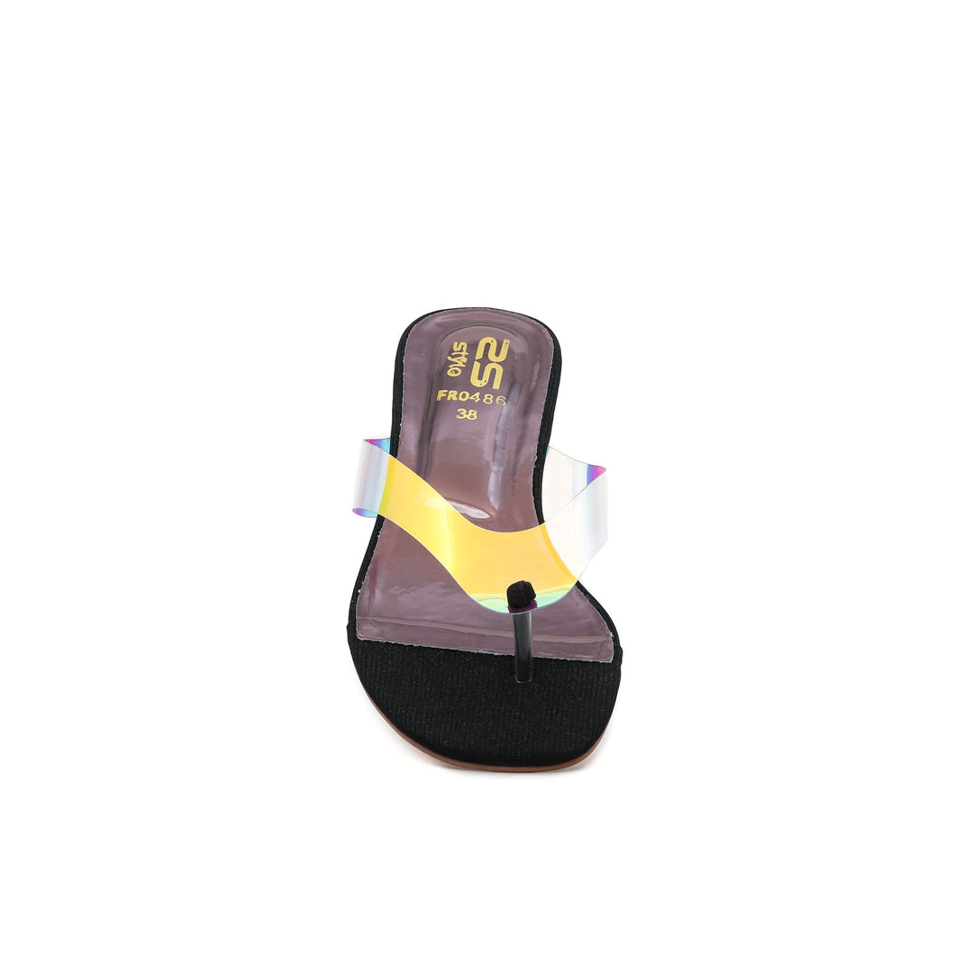 Black Formal Chappal FR0486