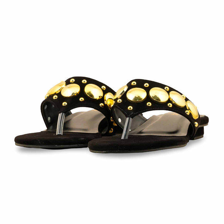 Black Formal Chappal FR0568