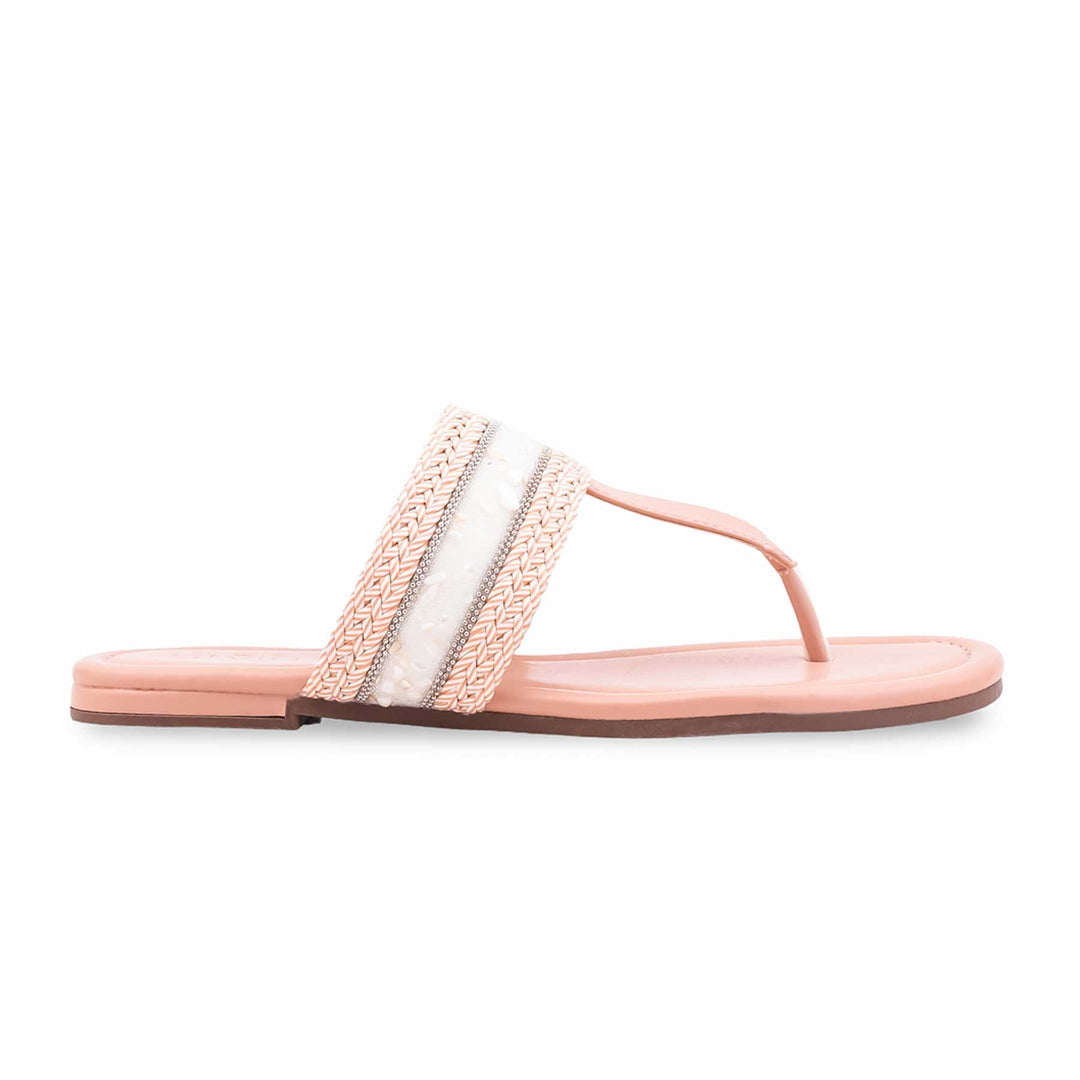 Pink Formal Chappal For Women FR0573