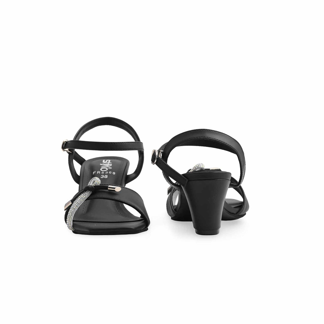 Black Formal Sandal FR5366