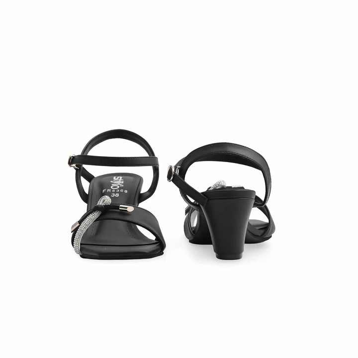 Black Formal Sandal FR5366