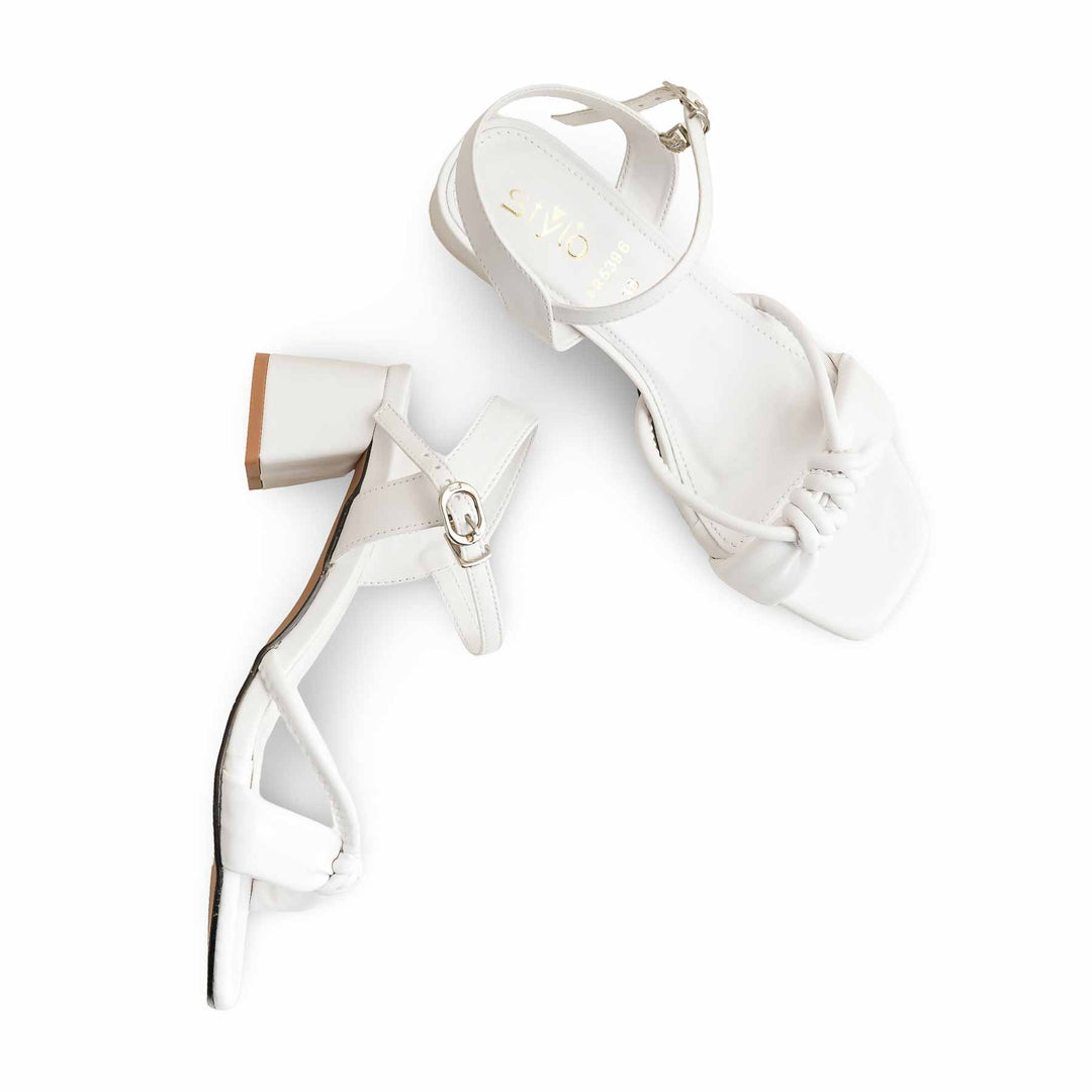 White Formal Sandal For Women FR5396