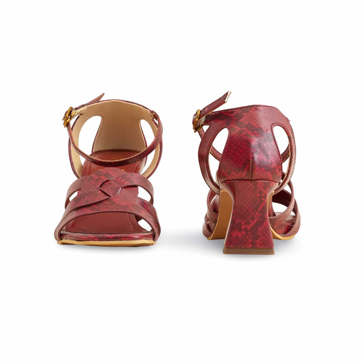 Maroon Formal Sandal FR5398