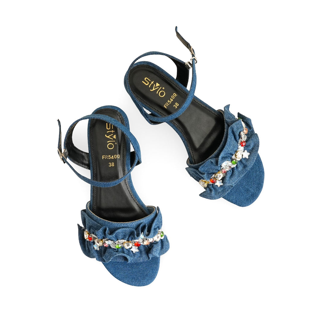 Blue Formal Sandal FR5400