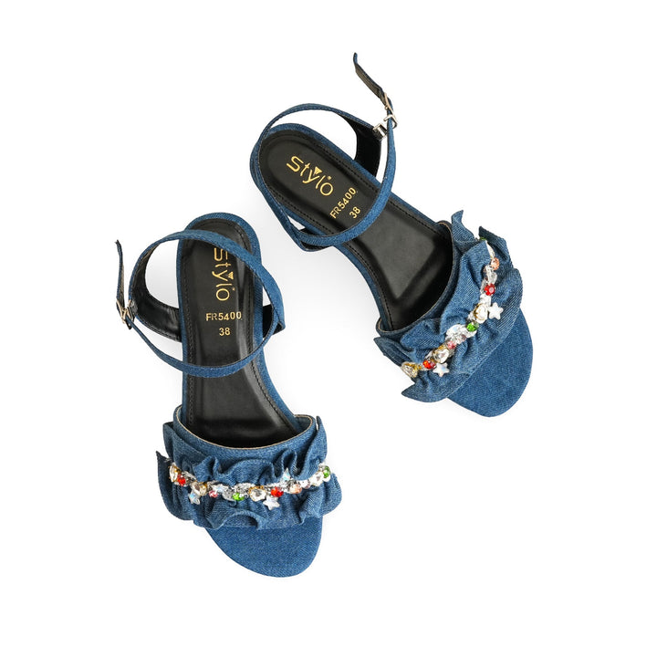 Blue Formal Sandal FR5400