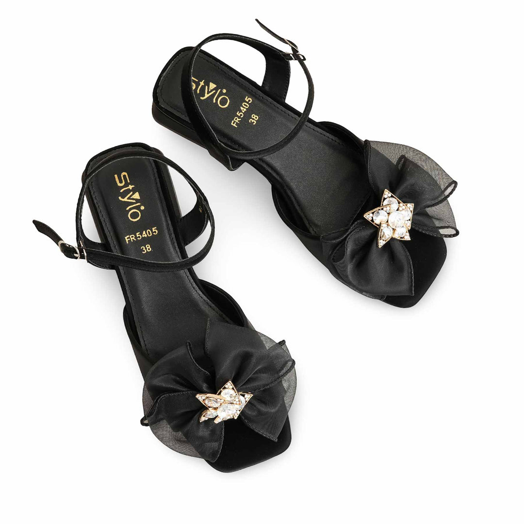 Black Formal Sandal FR5405
