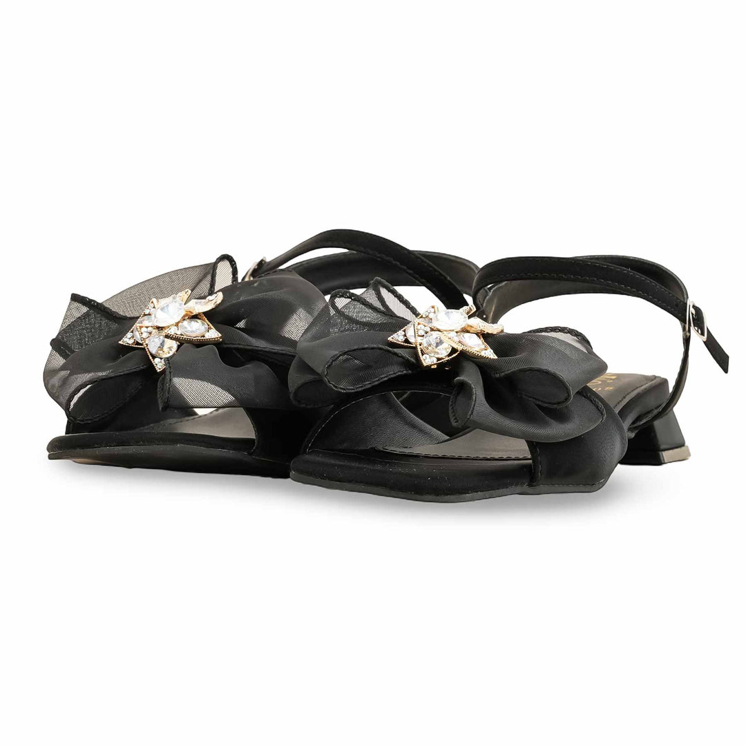 Black Formal Sandal FR5405