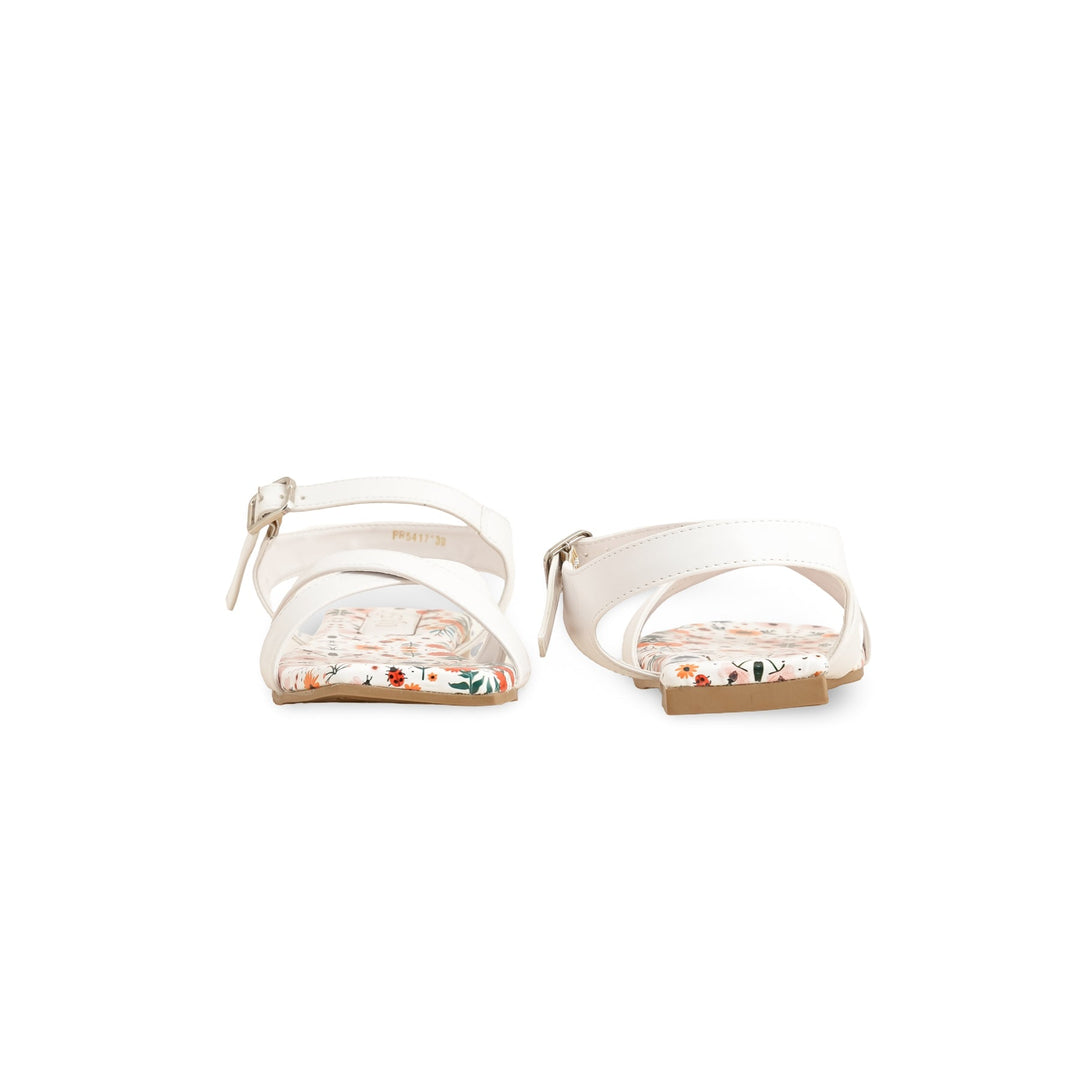 White Formal Sandal FR5417