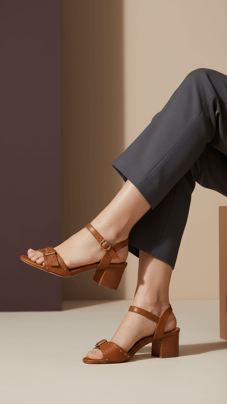 Brown Formal Sandal FR5424