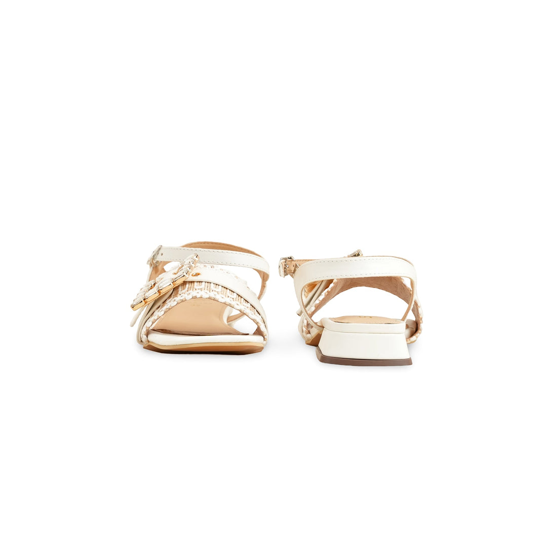 White Formal Sandal FR5425