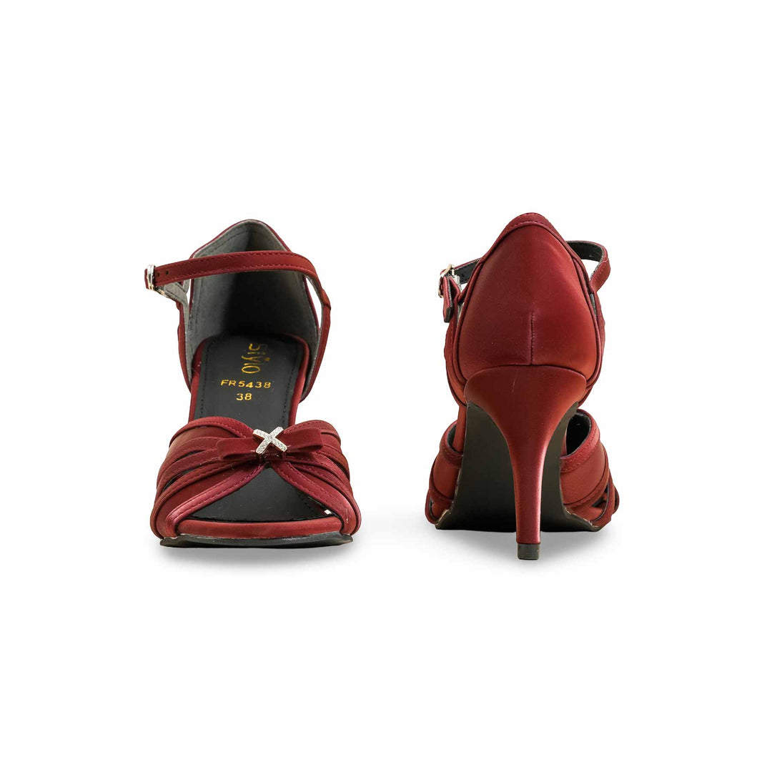 Maroon Formal Sandal FR5438