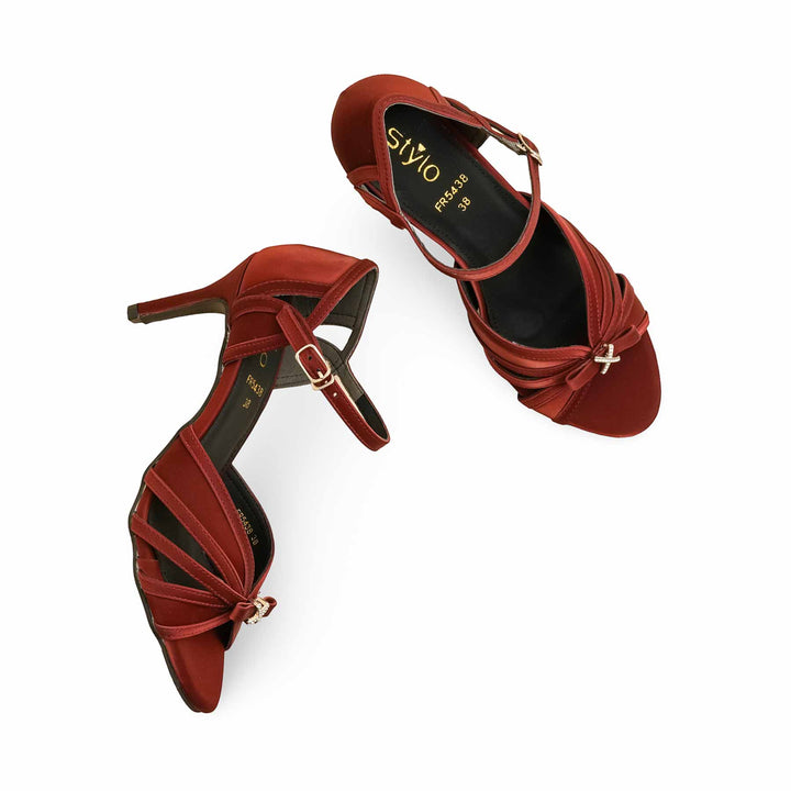 Maroon Formal Sandal FR5438