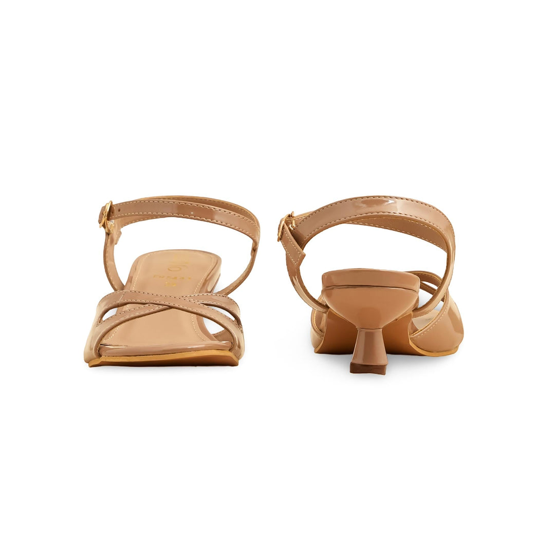 Beige Formal Sandal For Women FR5441