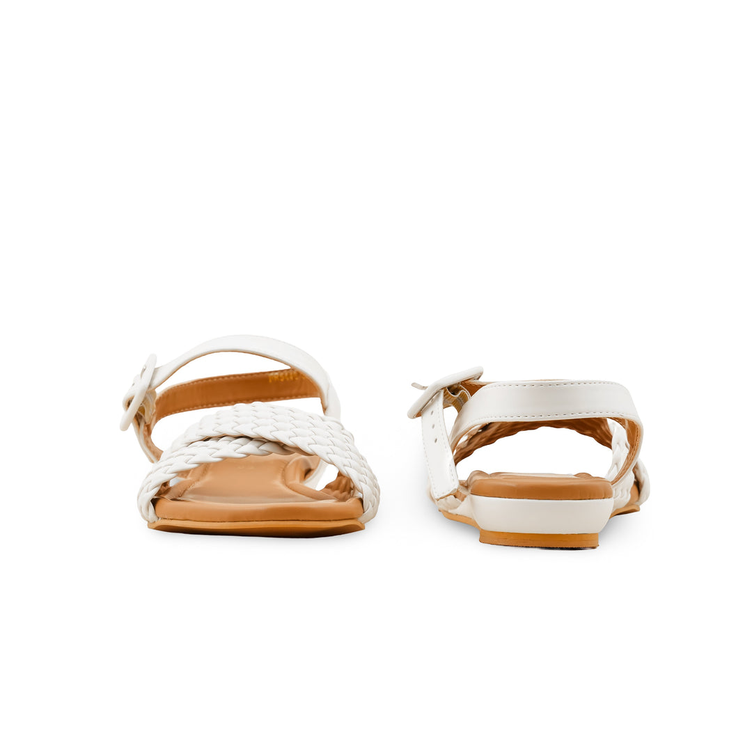White Formal Women Sandal FR5448