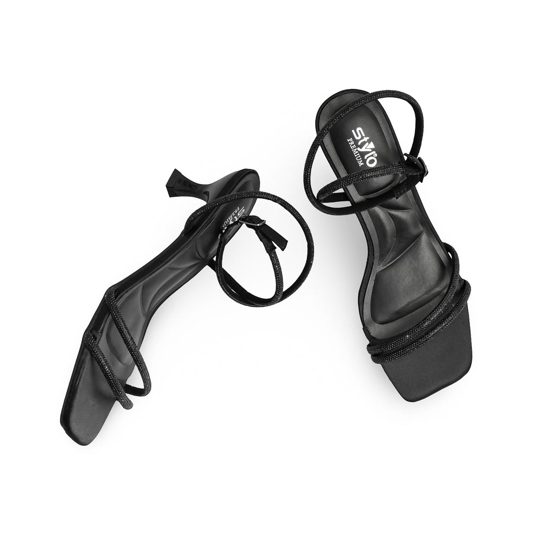 Black Formal Sandal FR5457