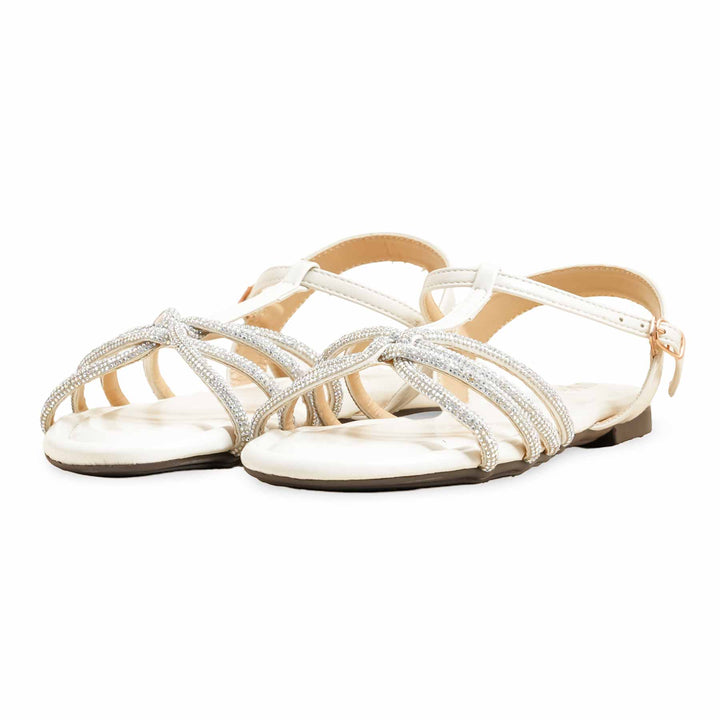 Cream Formal Sandal FR5462