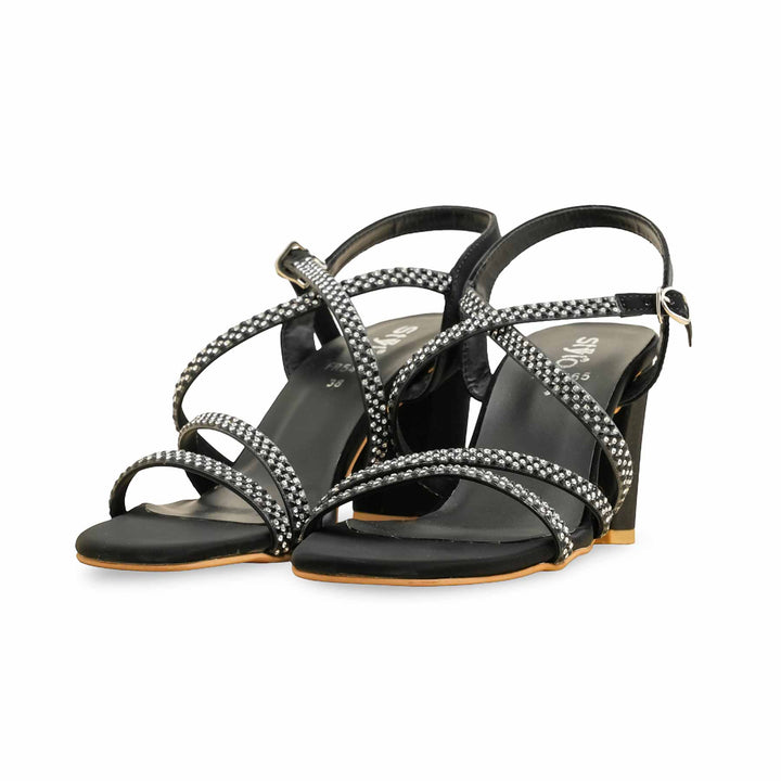 Black Formal Sandal FR5465
