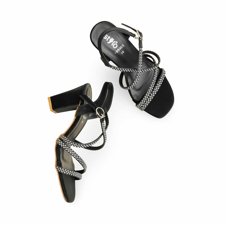 Black Formal Sandal FR5465