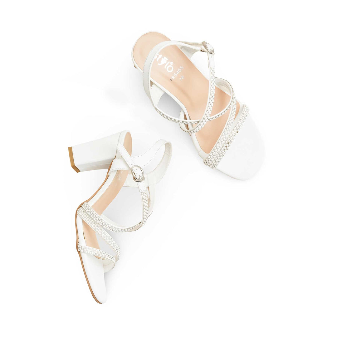 White Formal Sandal FR5465