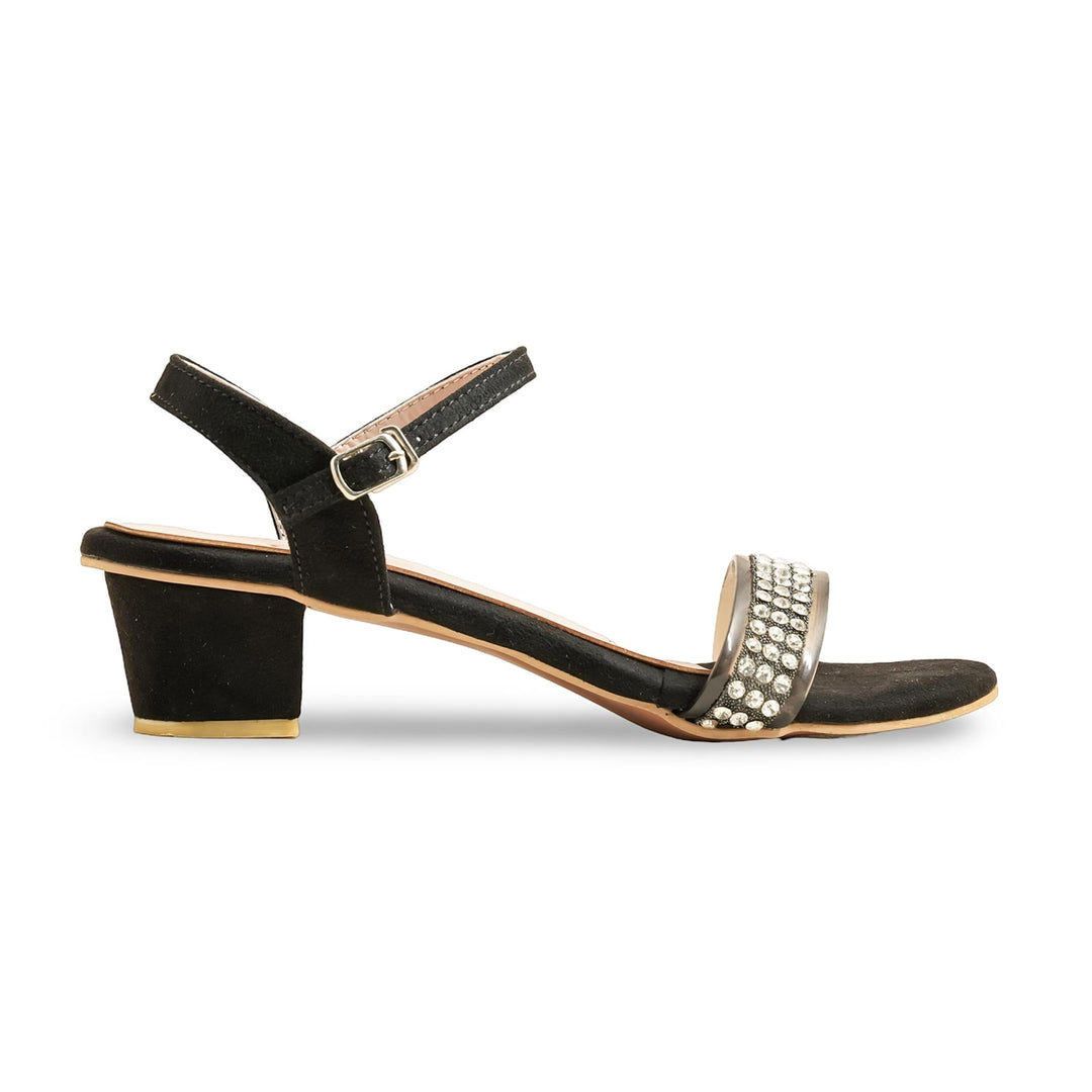 Black Formal Ladies Sandal FR5469
