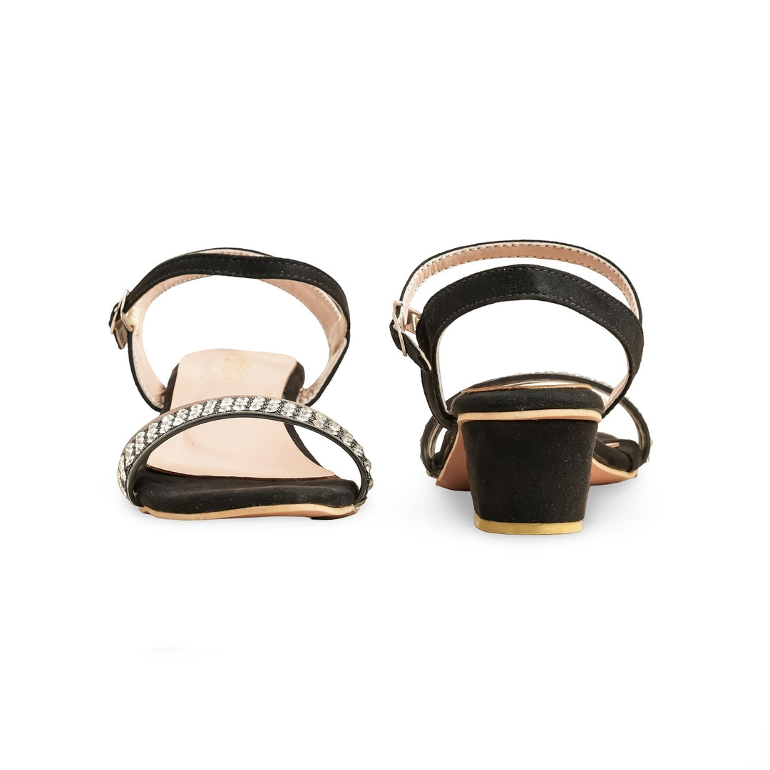 Black Formal Ladies Sandal FR5469
