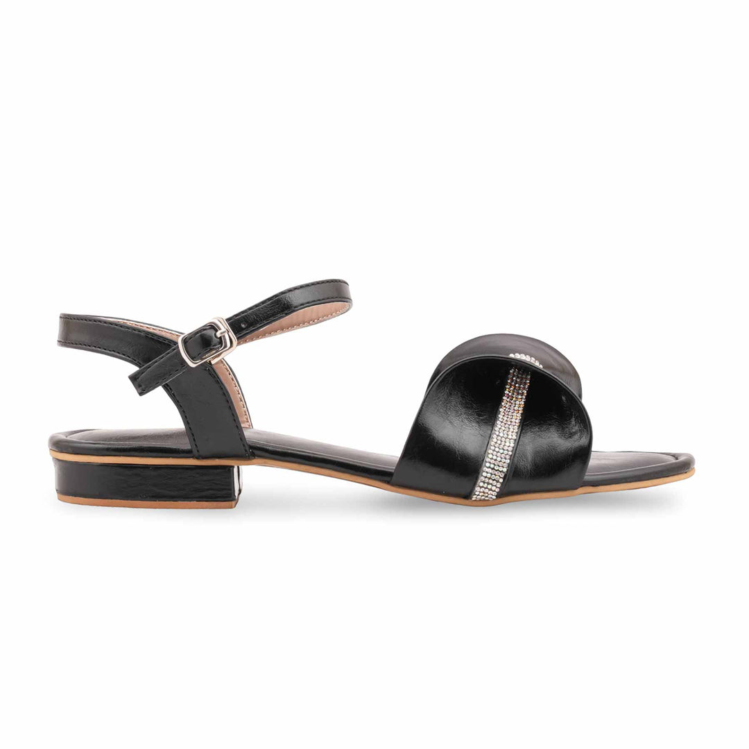 Black Formal Sandal For Women FR5510