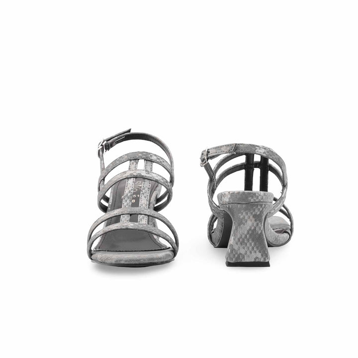 Grey Formal Sandal For Ladies FR5516