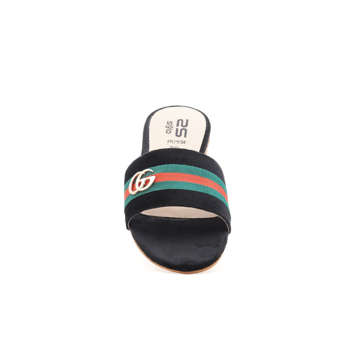 Black Formal Slipper FR7934