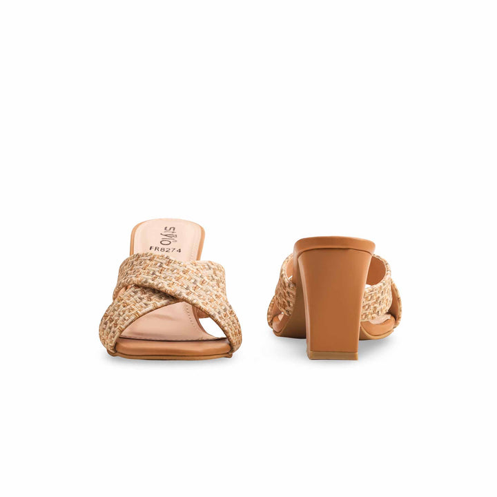 Beige Formal Slipper FR8274