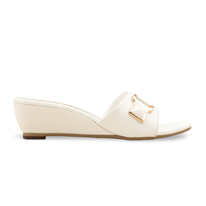 White Formal Slipper FR8281