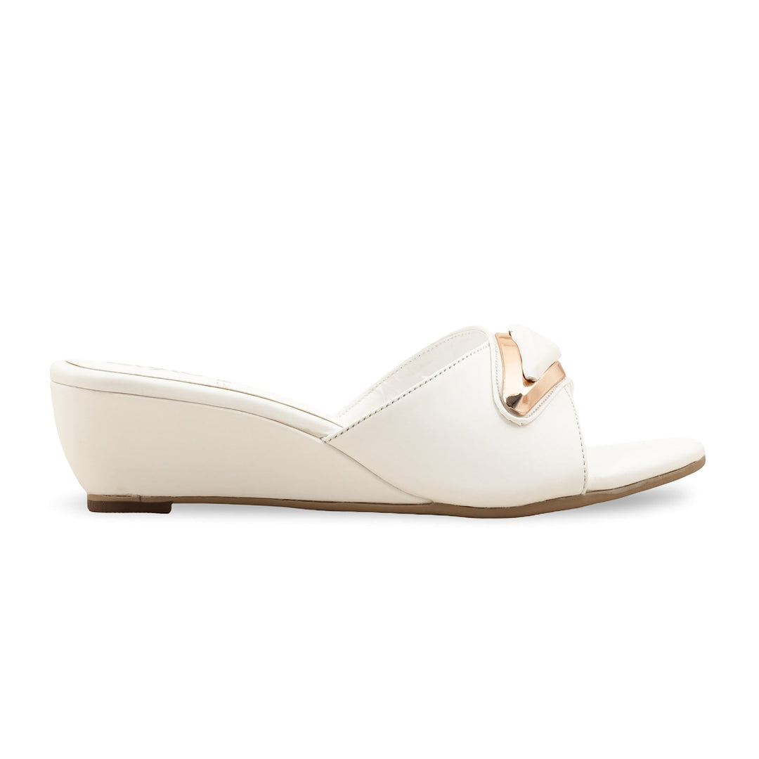 White Formal Slipper FR8282