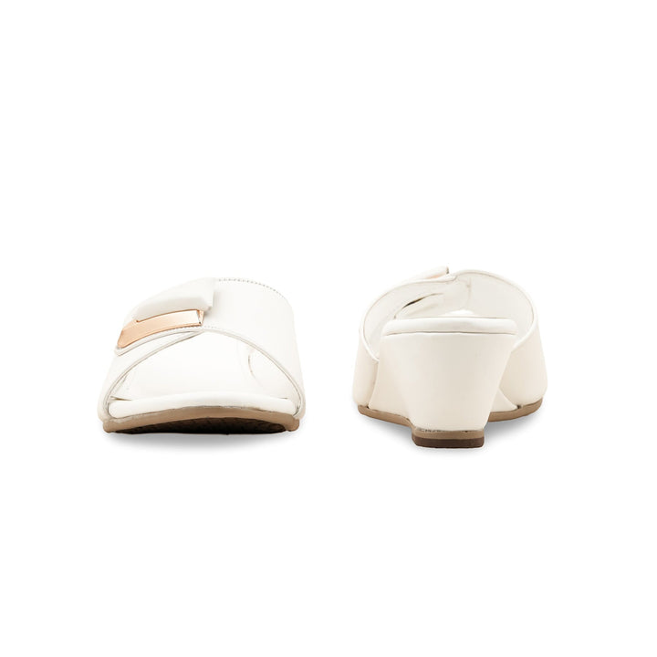 White Formal Slipper FR8282