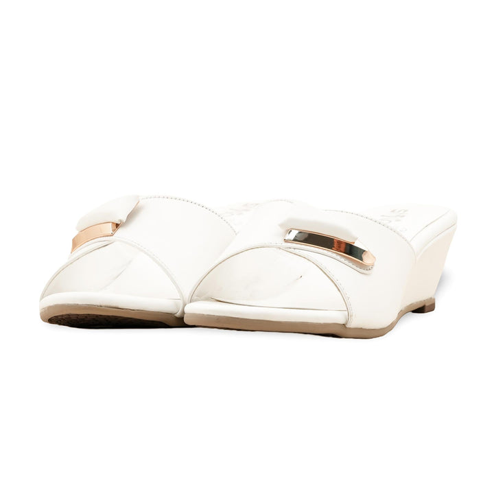 White Formal Slipper FR8282