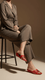 Maroon Formal Slipper FR8284