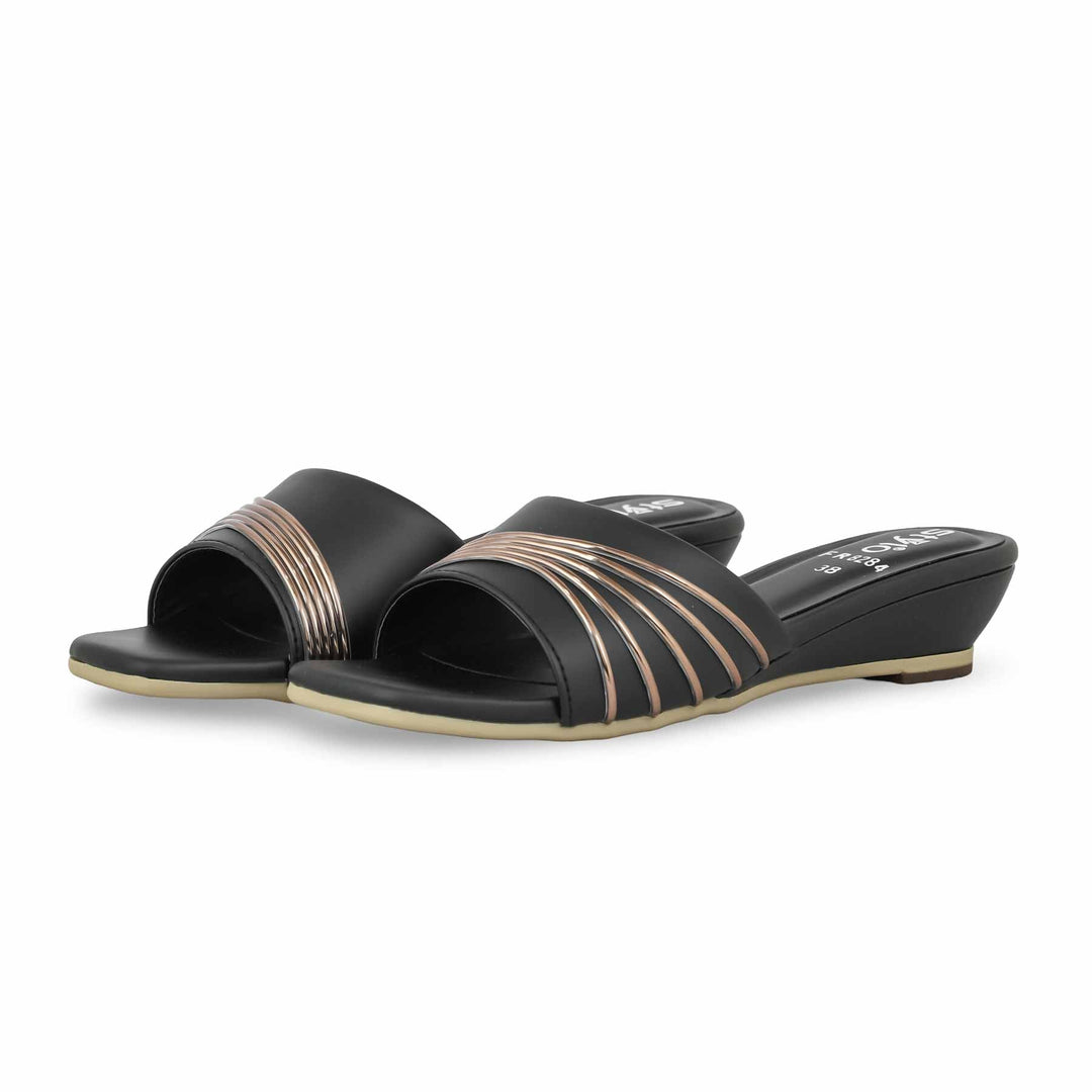 Black Formal Slipper FR8284