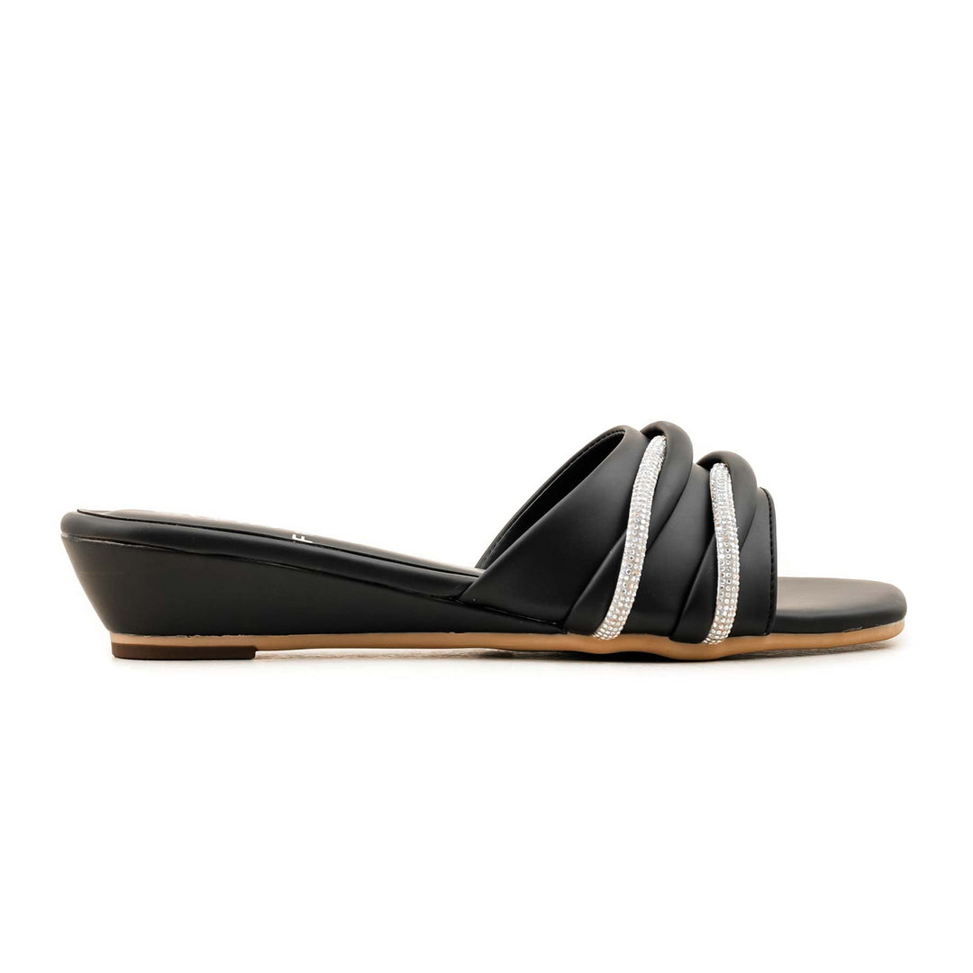 Black Formal Slipper FR8286
