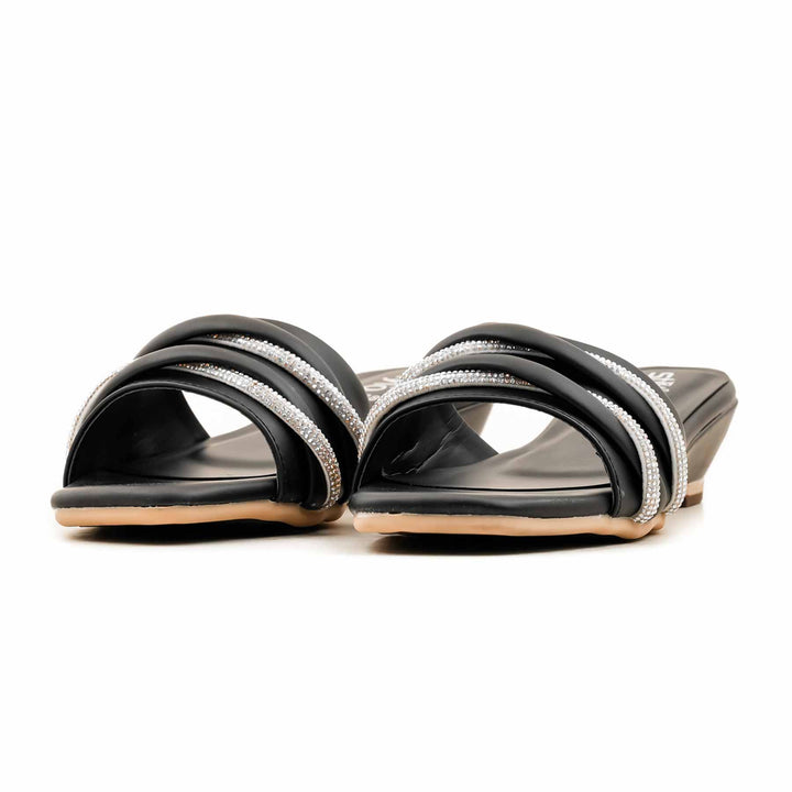 Black Formal Slipper FR8286