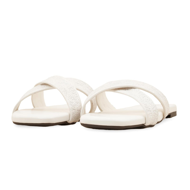 White Formal Slipper FR8294