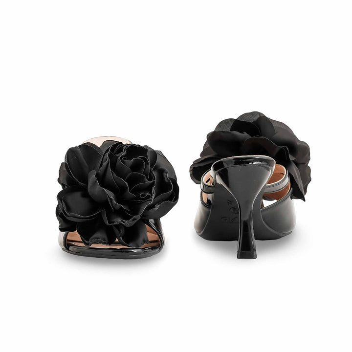 Black Formal Slipper For Women FR8299