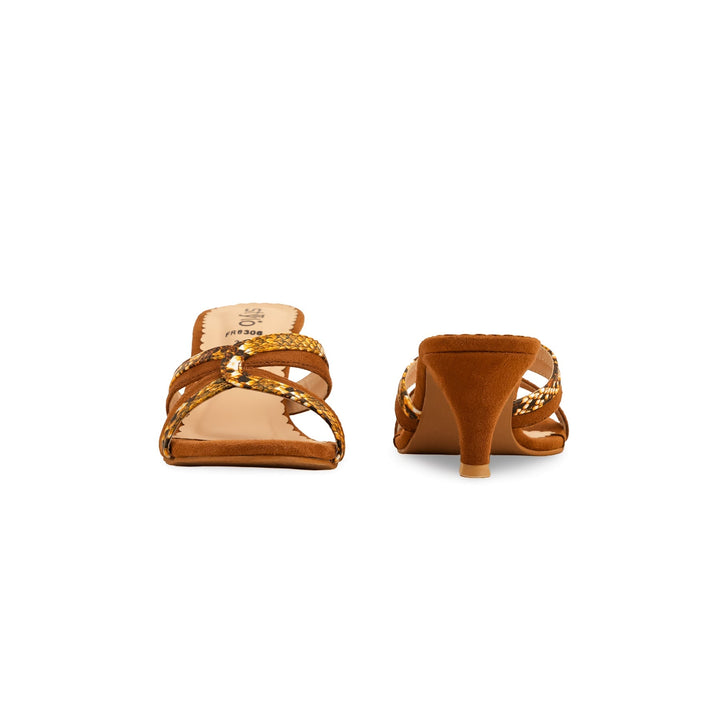 Mustard Formal Slipper FR8306