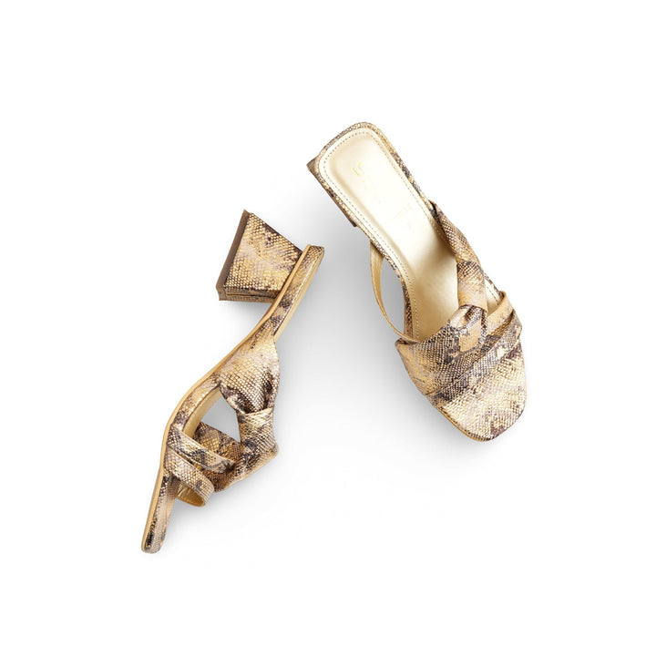 Golden Formal Slipper FR8331