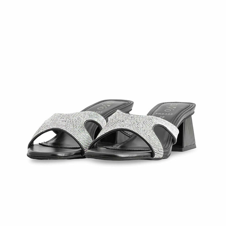 Black Formal Slipper FR8333