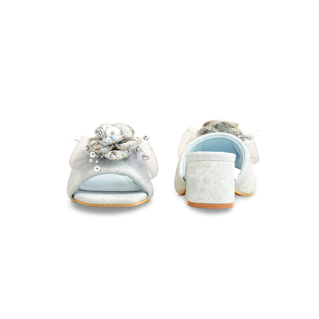 Sky Blue Formal Slipper FR8337