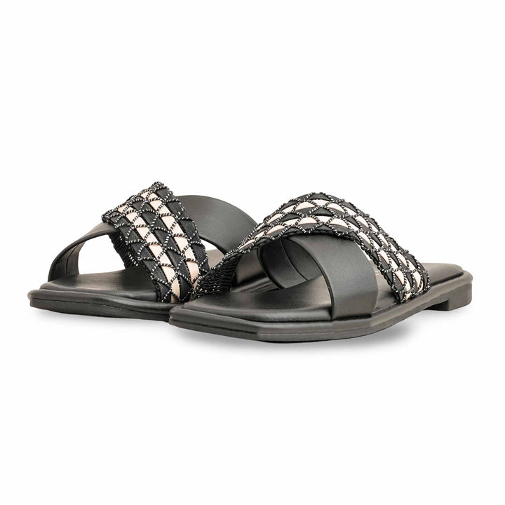 Black Formal Slipper FR8342